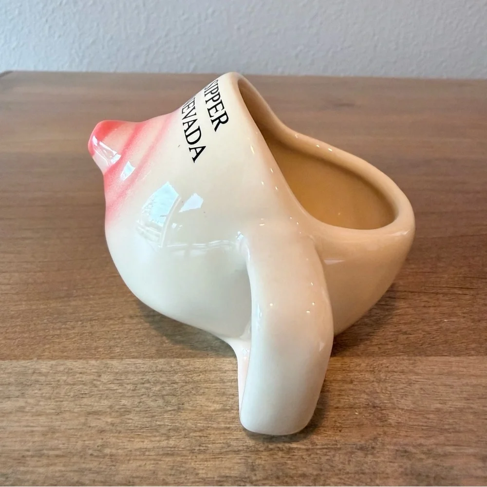 Vintage collectible Reno Nevada Big Sipper and Mini Sipper souvenir mugs